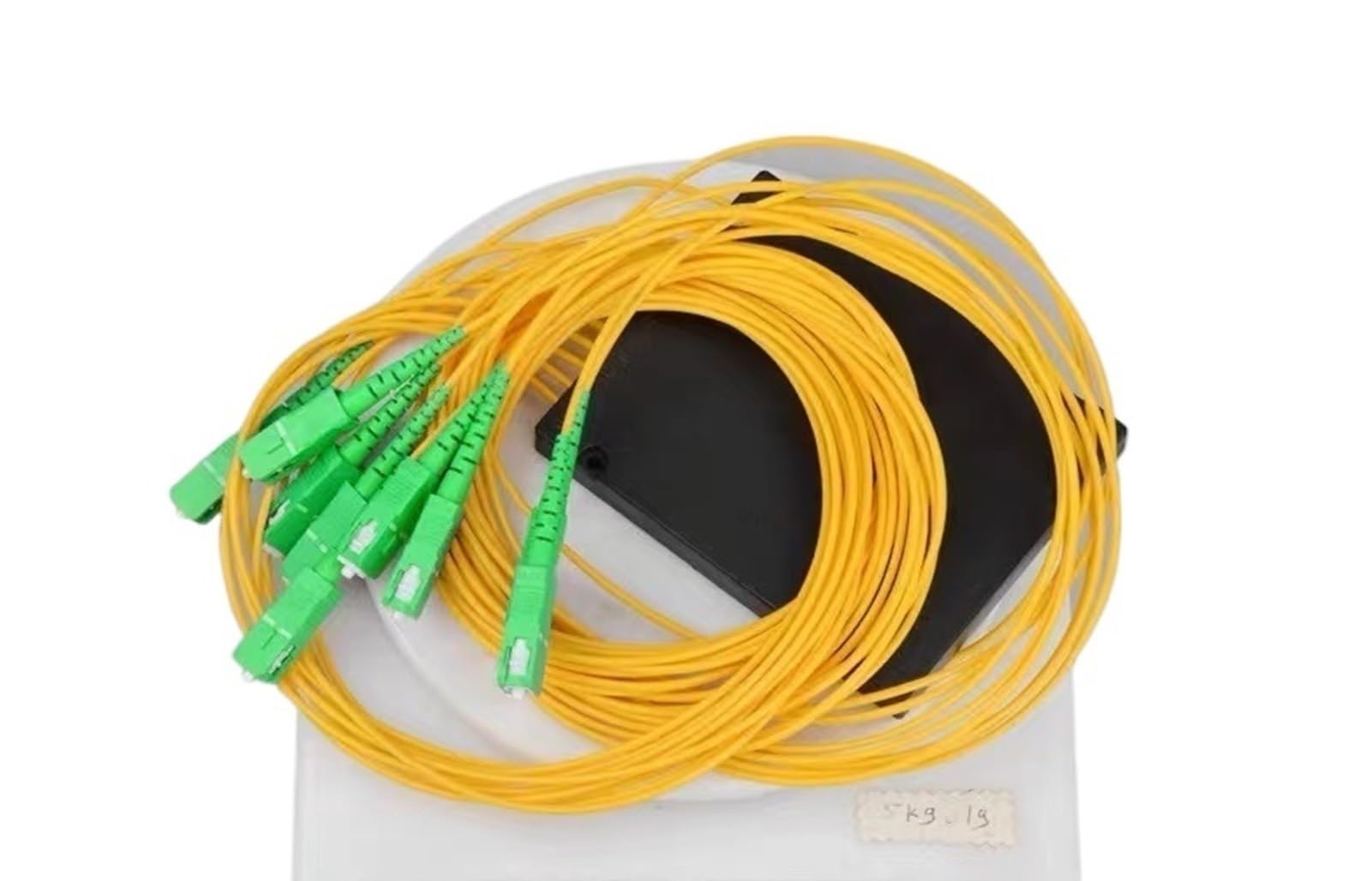 [1x8 FCA PLC séparateur Cassette FC/U Rond SC/A SC LC LC/A 1 * 8 FTTH séparateur Fibre Optique boîte](SC A)