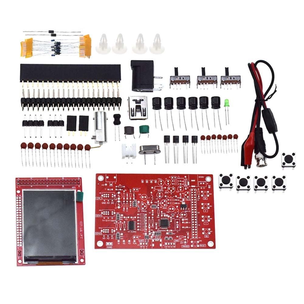 Oscilloscopio Digitale Tft da 2,4 Pollici Saldato E Assemblato. DIY Kit