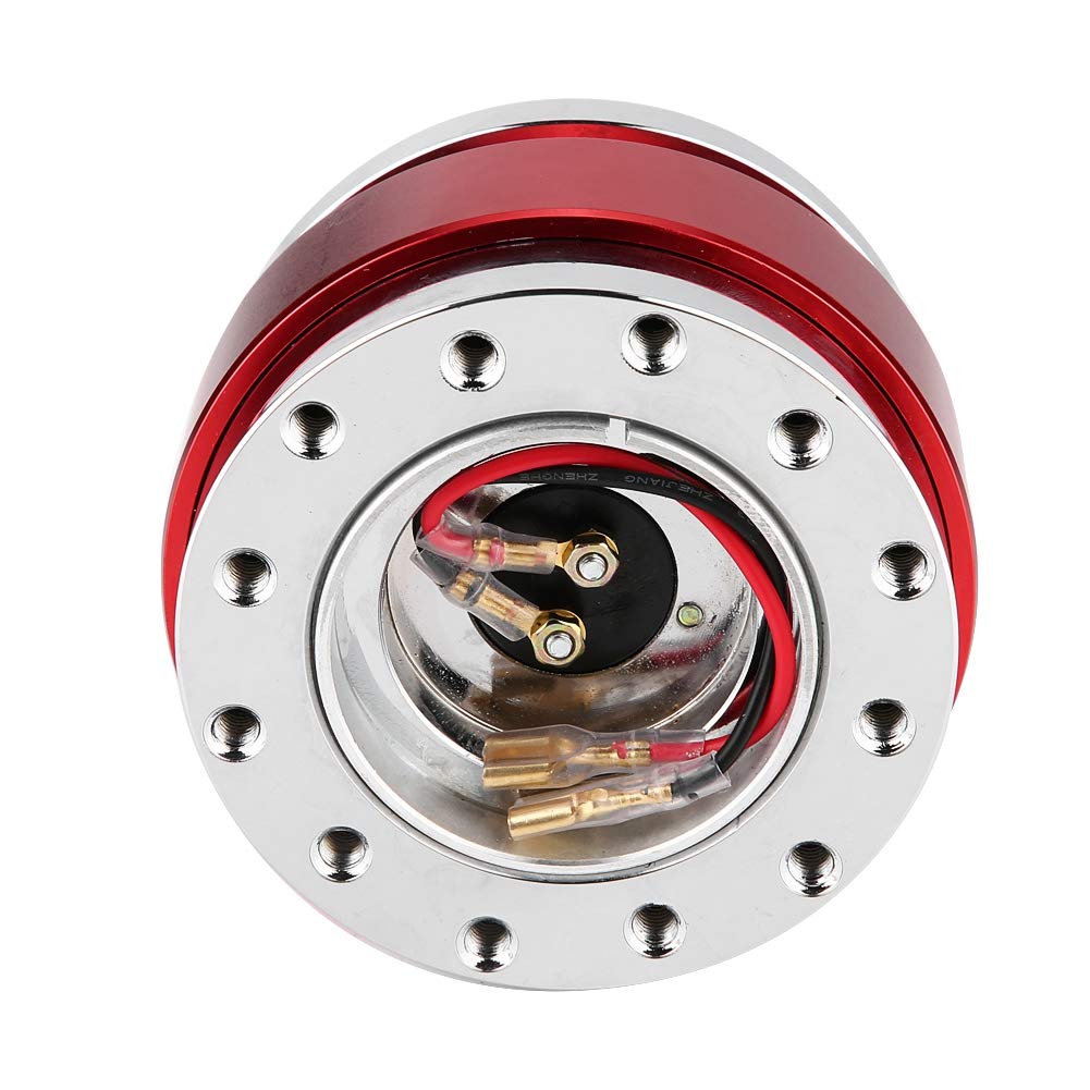 Adaptateur De Moyeu De Direction De Voiture, Adaptateur De Moyeu De Volant Volant De Voiture à Dégagement Rapide, 6 Trous Adaptateur De Moyeu à Dégagement Rapide Pour La Plupart Des Volants