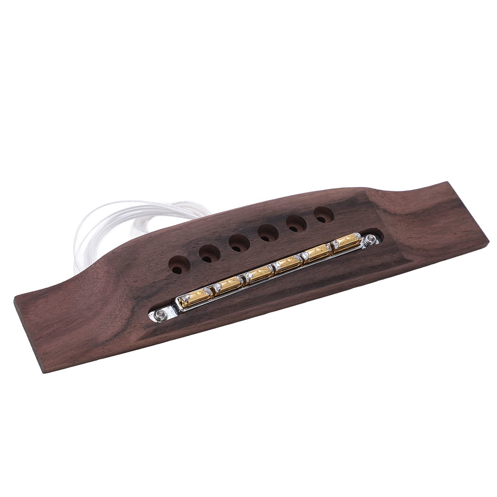 Piezo Pickup per Chitarra Acustica Folk con Suono Dinamico e Granuloso Design Rimovibile Leggero ed Elegante Made in Palissandro per Esibizioni Pratiche e Registrazioni