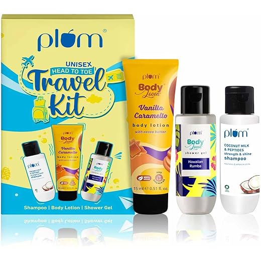 Plum Travel Kit - Personal Care Set
