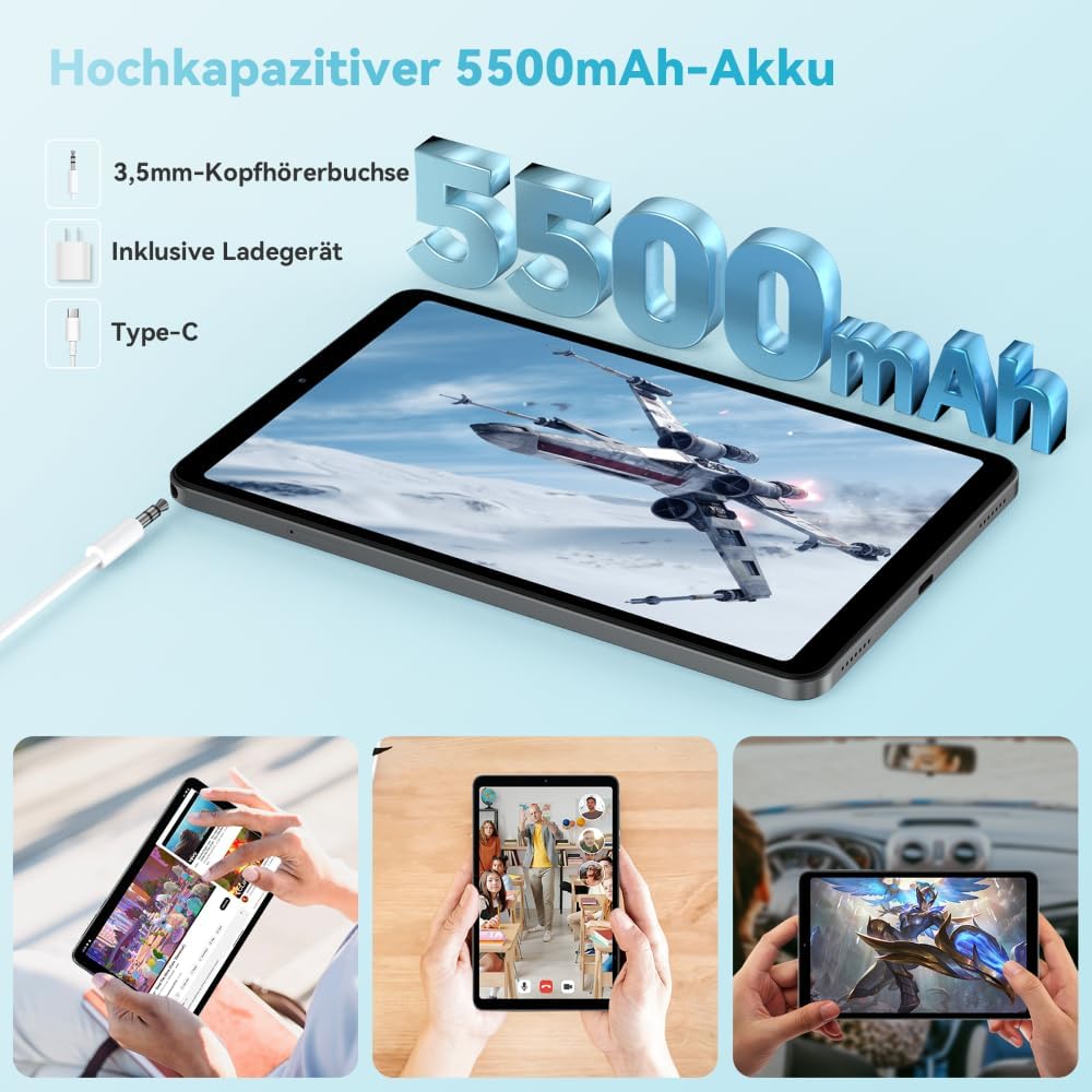 Headwolf Fpad3 Mini Tablet charging with 5500mAh battery