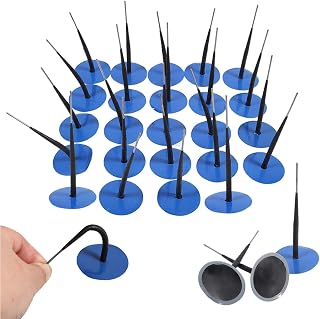 24PCS Tire Repair Patch Tool, Mushroom Plug Kit, Tire Patch Plugs