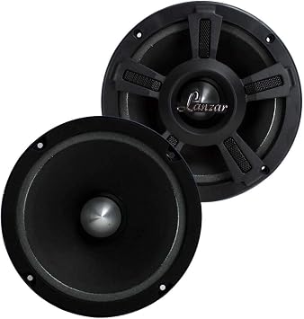 Lanzar OPTI6MI 6.5" 1000W Car Mid bass Mid Range Audio Speakers Pair