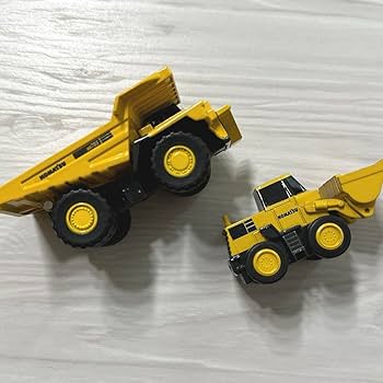 Amazon.co.jp: KOMATSU ミニカー ダンプトラック HD785-8 100周年記念