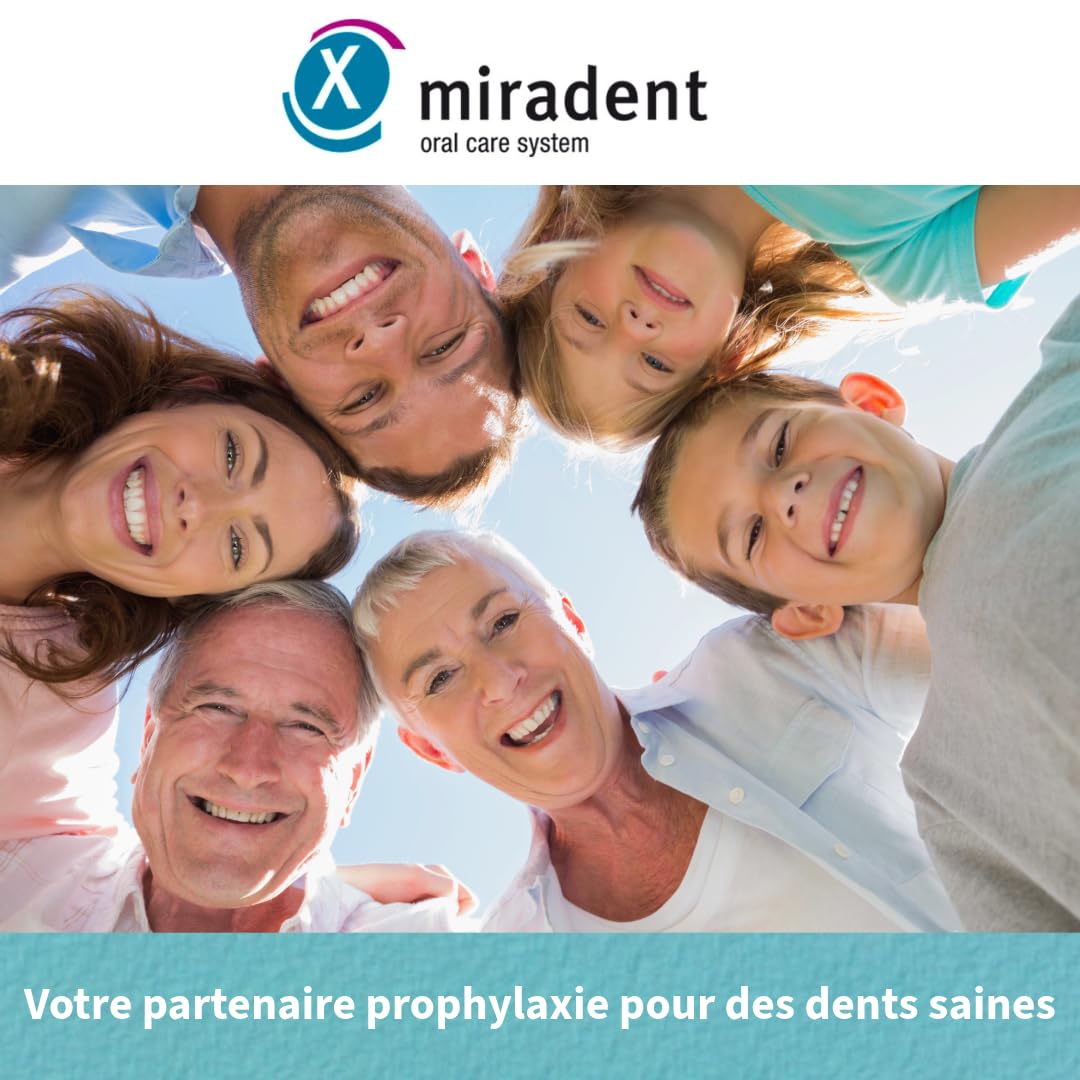 Miradent Scatola di salvataggio dentale per denti avulsi e traumi agli incisivi | Soluzione nutritiva per mantenere vive le cellule per il reimpianto e l’integrazione del dente perso