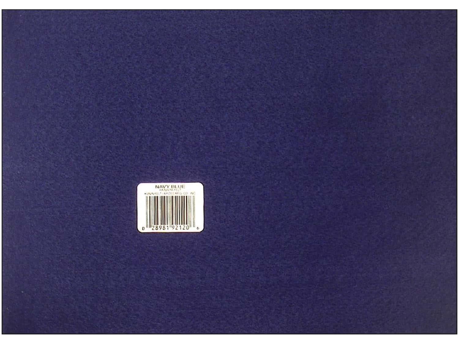 Kunin Classic Felt Sheets - 9 x 12 in. - Navy Blue (24 Sheets)