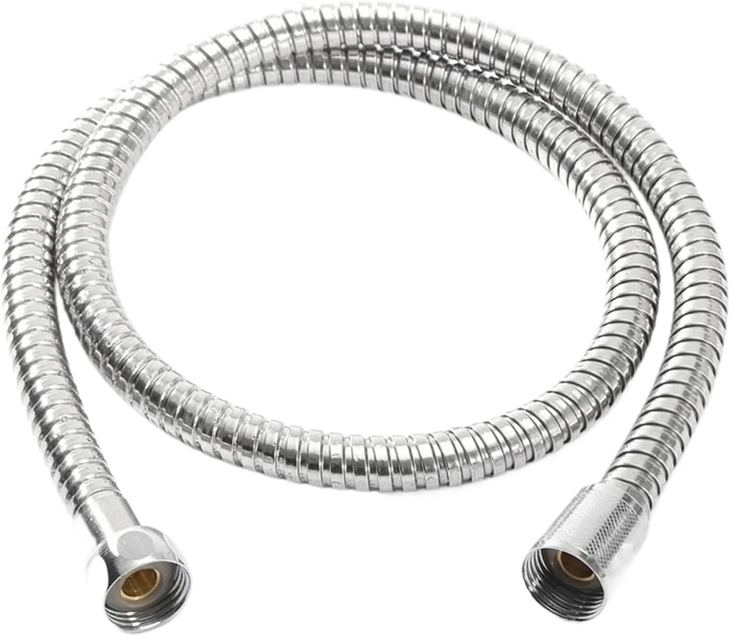 Shower Hose, Flexible Stainless Steel Shower Hose Silver 1m/1.5m/2m Bathroom Accessories