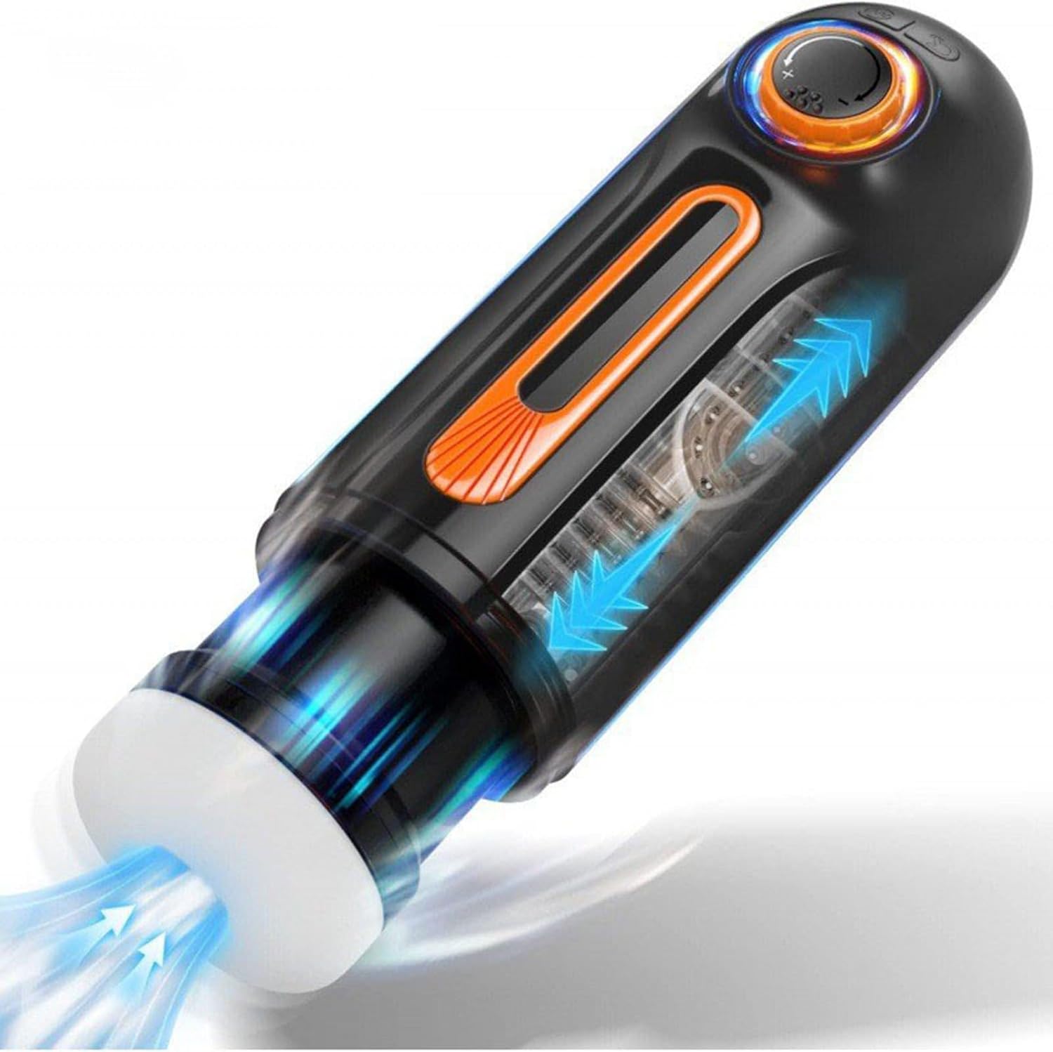 Men's Sex Toys Sex Toy Men Adult Male Toys Adult Sex Toy Penis Pump （3D Realistic Textured）Sex Toy Male Rotating Automatic Sucking Male Masturbators