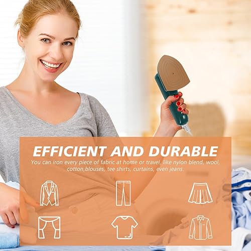 Miniatura 5 de Máquina de planchar de mano Pequeña ropa de hierro de vapor para viajes Removedor de arrugas de hierro eléctrico para telas
