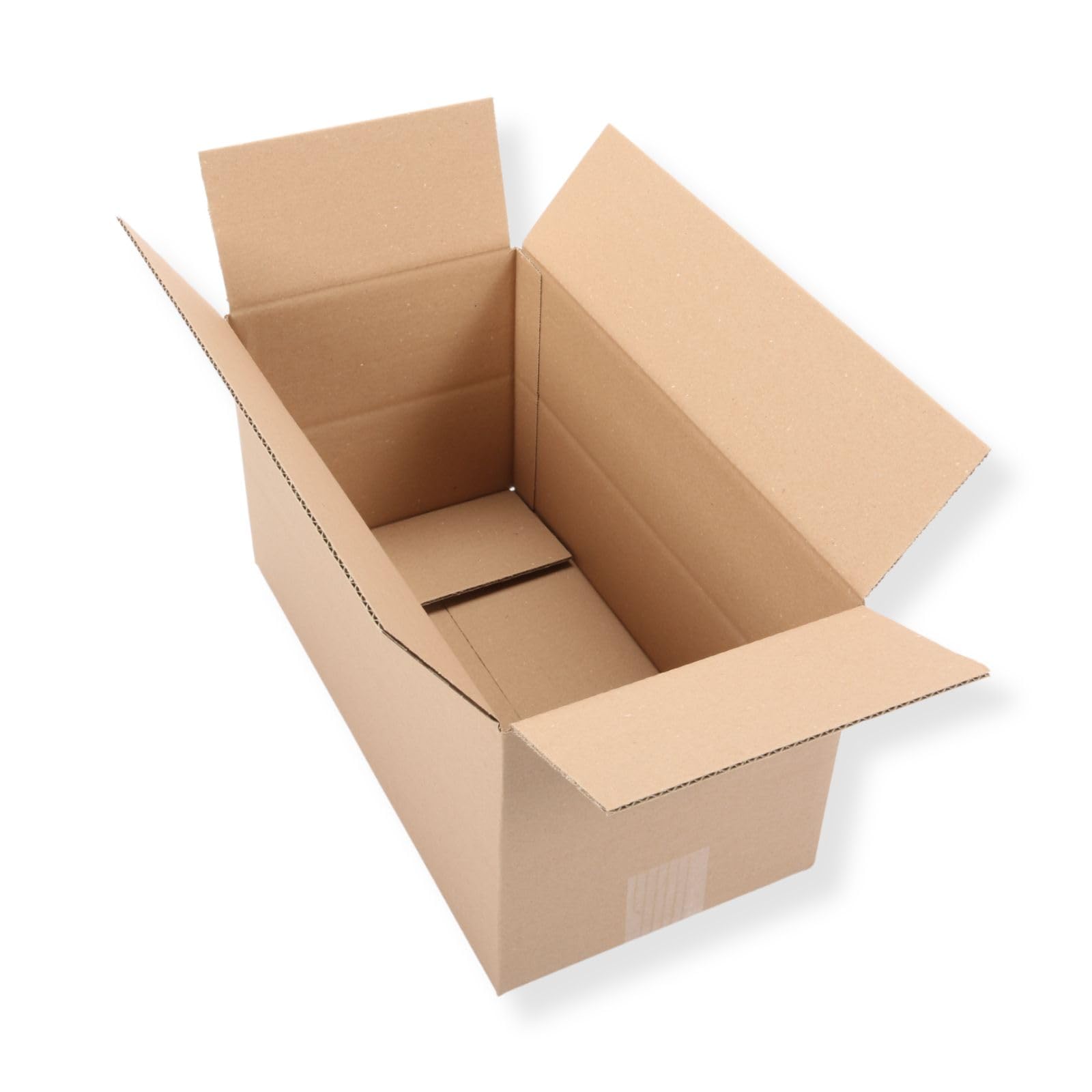 100 St. Faltkartons 400x200x200 1-wellig 12er Europaletten Modulkarton braun B-Welle Versandverpackung Bücherkarton Umzugskarton