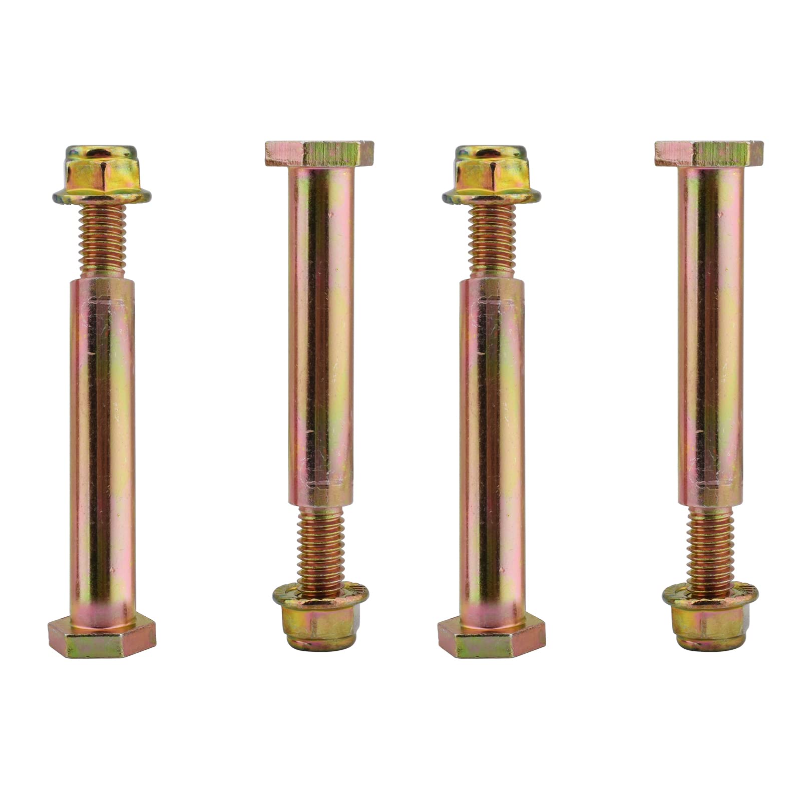 4 sets Deck Wheel Bolt with Lock Nut for Husqvarna Craftsman Poulan MTD Cub Cadet 137644 184219 193406 738-3056 938-3056 73930600
