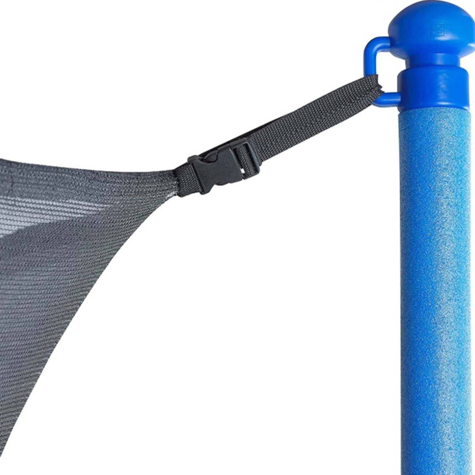 CALADNIS Round Trampoline Enclosure Net Fence Replacement Mesh Net 8in 2.44M 6foot-image-5