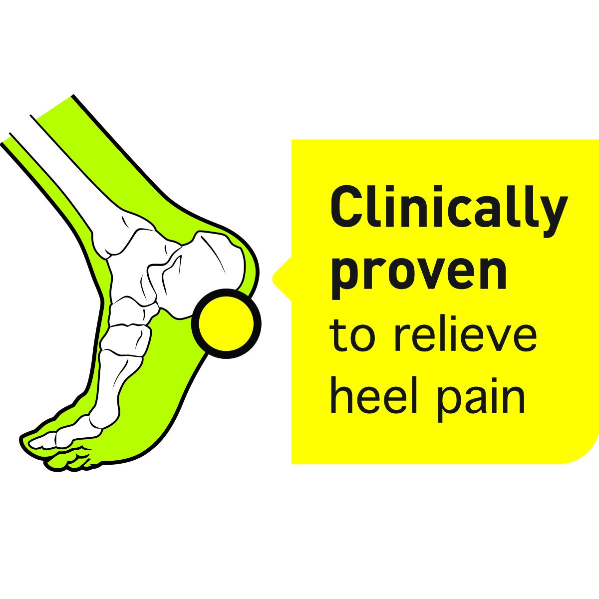 ProFoot Orthotic Insoles for Plantar Fasciitis & Heel Pain, Men's 813