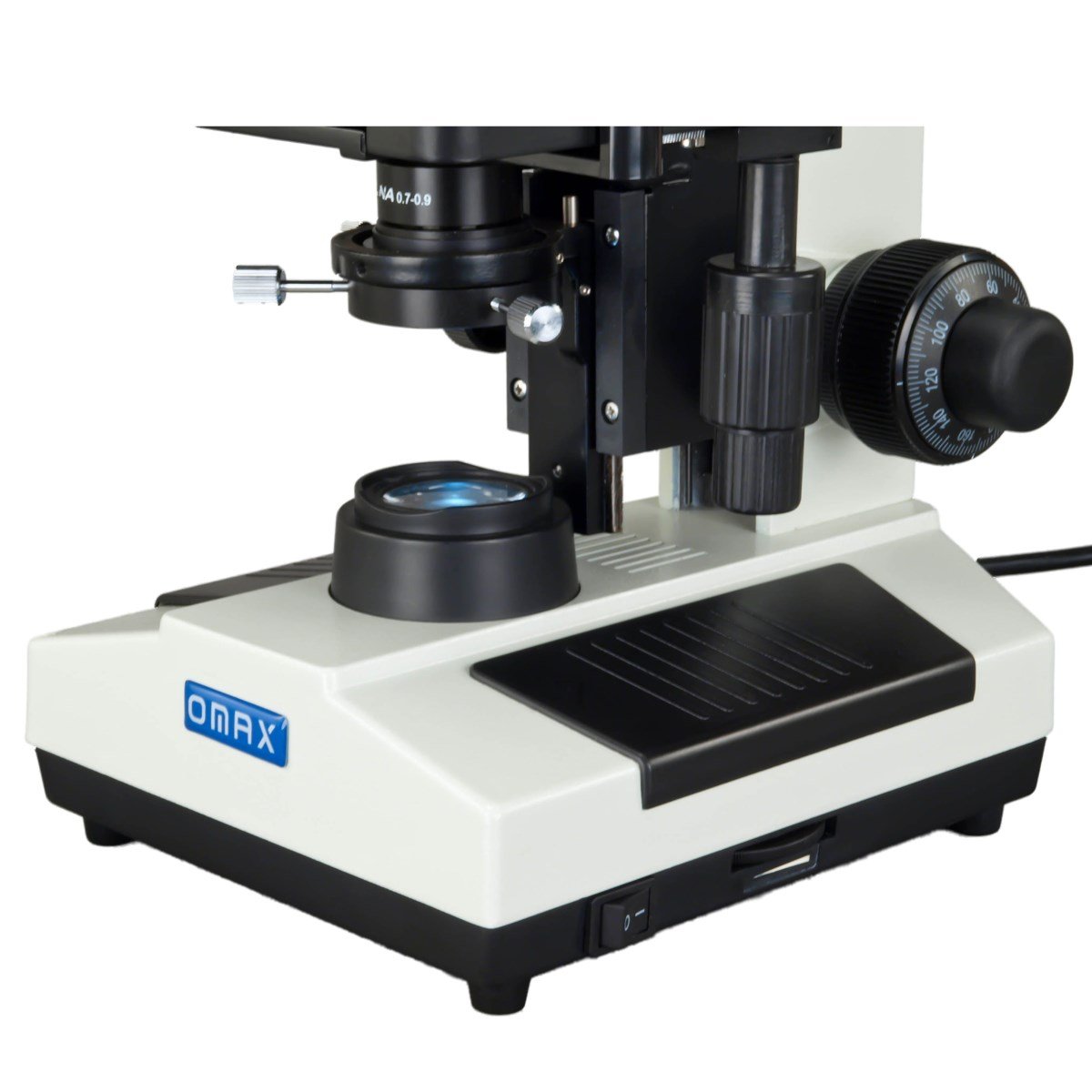 Omax 40 x -2500 x Darkfield LED Trinocular composti microscopio biologico con 5 MP fotocamera digitale
