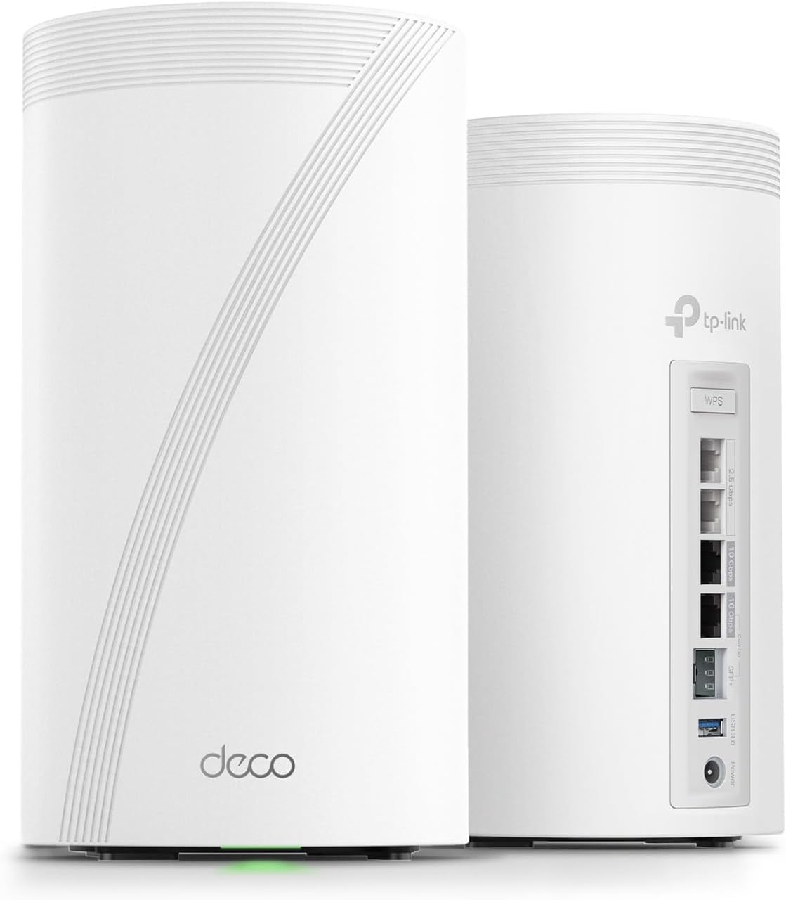 TP-Link Deco 7 Elite BE95 BE33000 Quad-Band WiFi 7 Whole Home Mesh System - Up to 7800 Sq.Ft w/AI-Driven Smart Antennas, 10G Multi-Gig Ethernet Ports, Replaces Router and Extender (2-Pack)