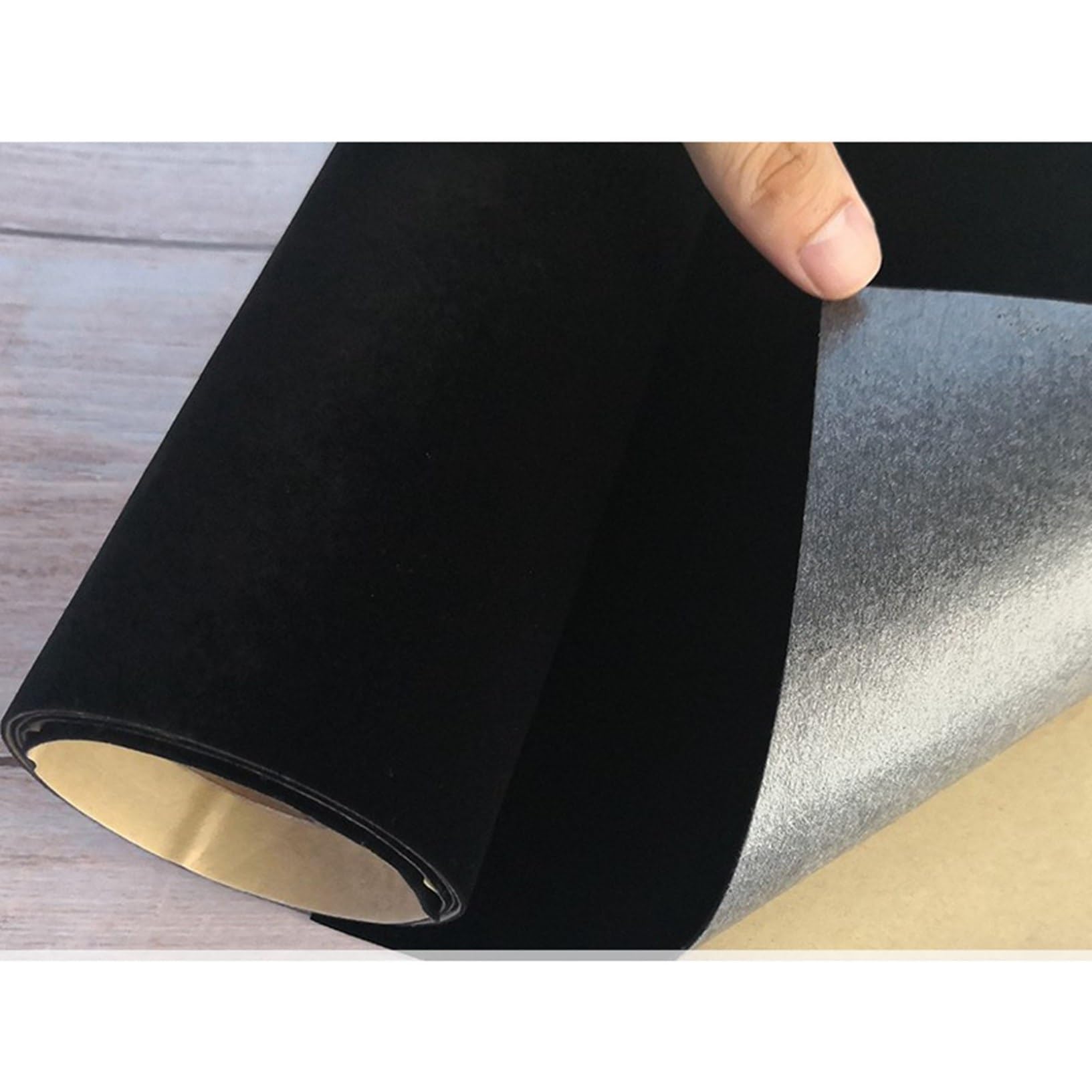 Amazon.co.jp: 合皮補修シート スエード調 大判 50cm×150cm 黒 