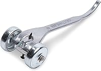 Marshalltown Joint Raker Masonry Tool - 8.5 x 3 Inch Aluminum Handle, Adjustable Depth Nail, Large Skate Wheels, Made in USA