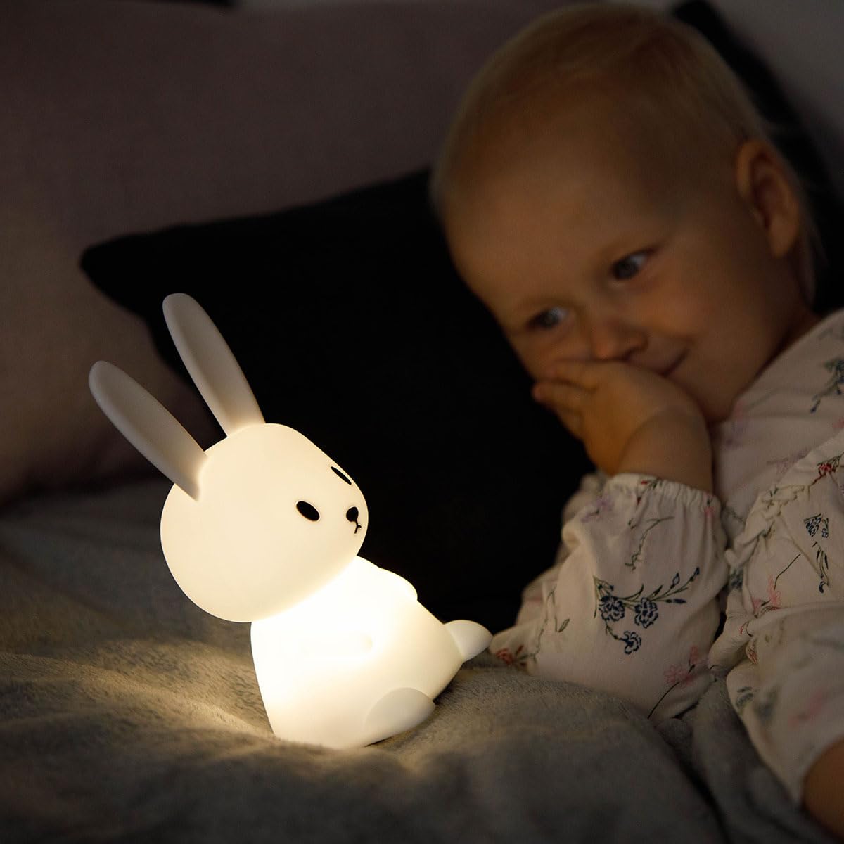 InnoGIO Veilleuse aus Silikon GIOrabbit Langohr MIDI