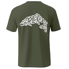 Palmyth Fishing Shirts for Men Short Sleeve Sun Protection T Shirt UPF 50 Quick Dry Tee