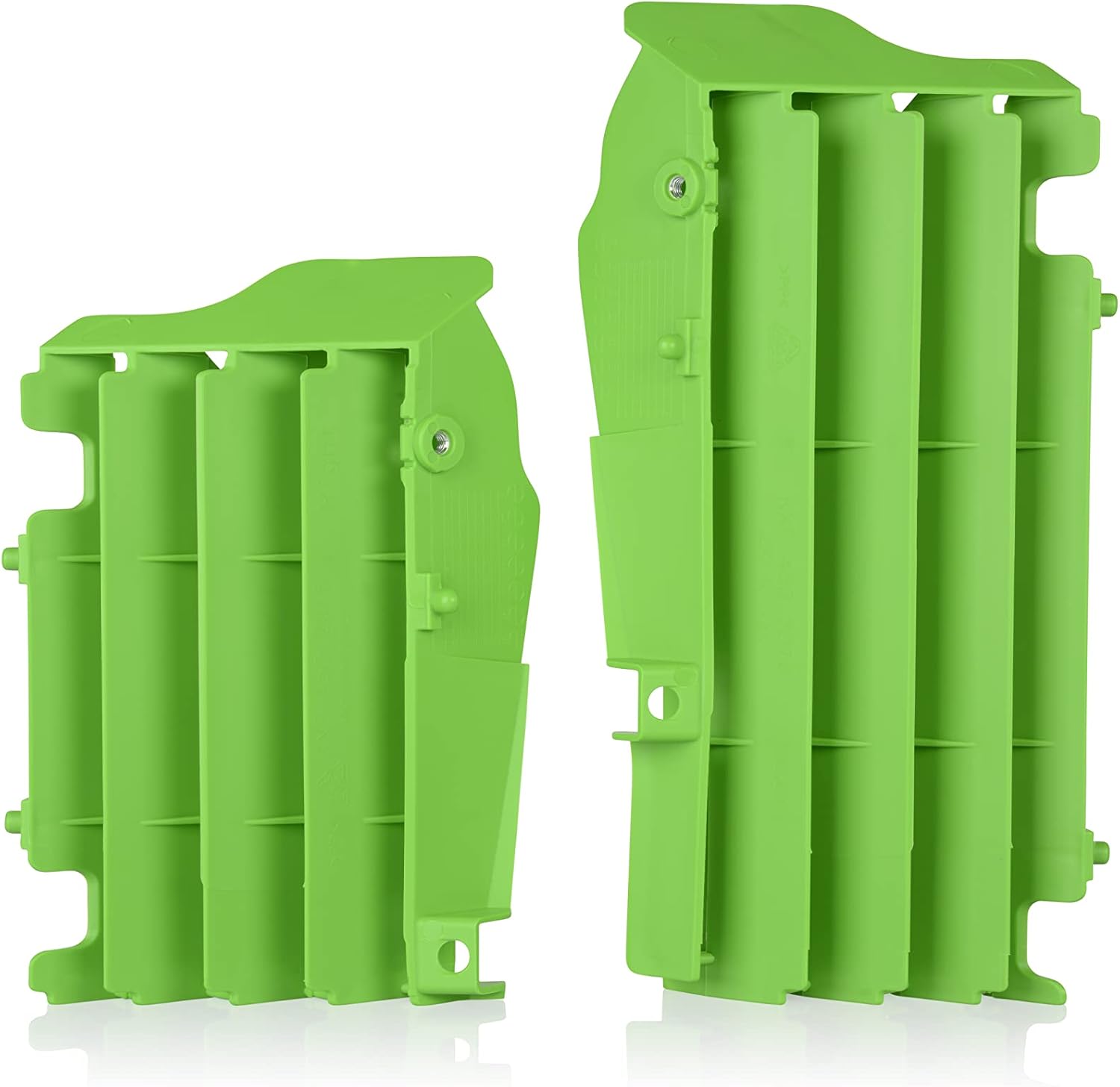 Acerbis Radiator Louvers For Kawasaki - Green (2791430006)
