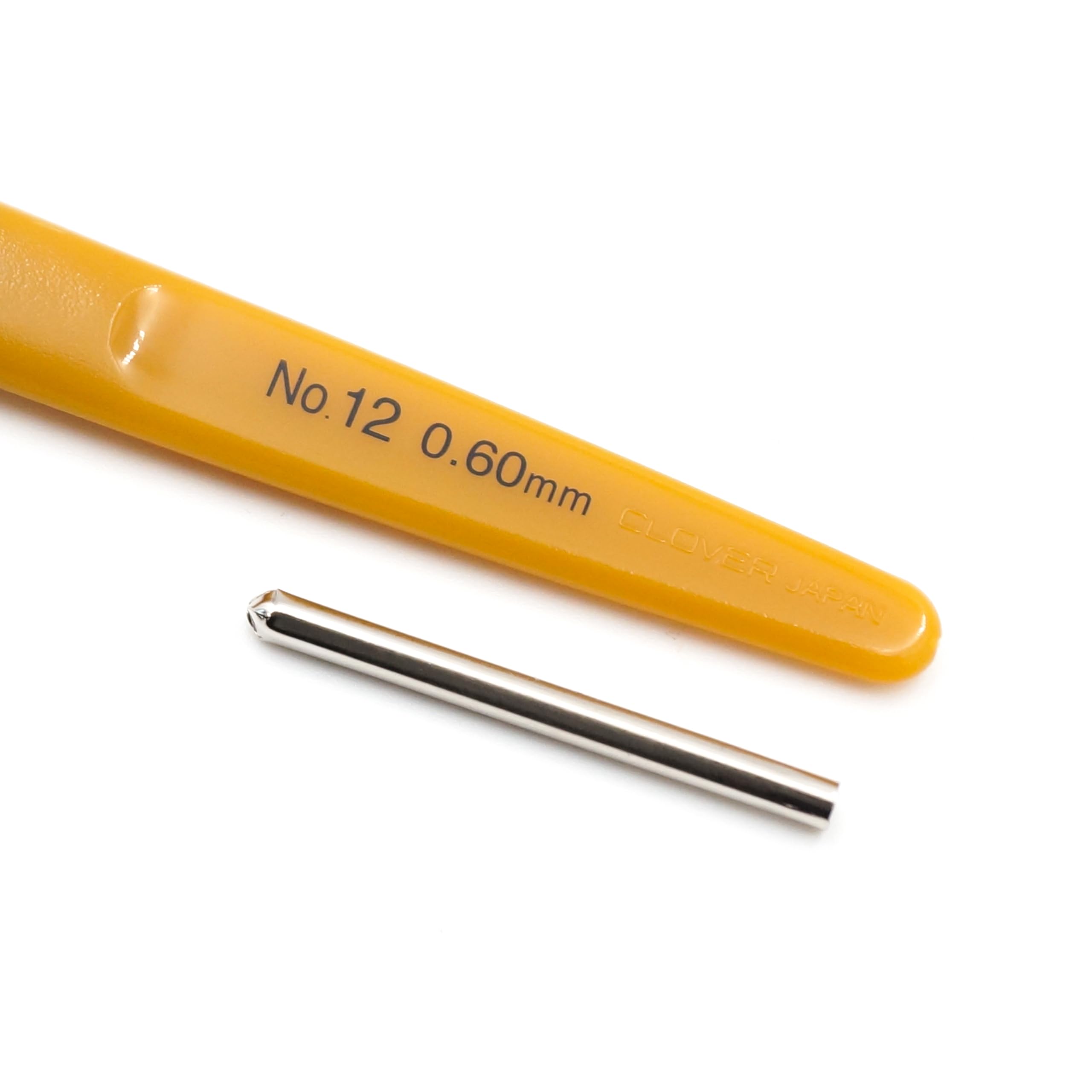 Amazon.com: Clover 1026 Soft Touch Steel Crochet Hooks, No. 12/0.60mm