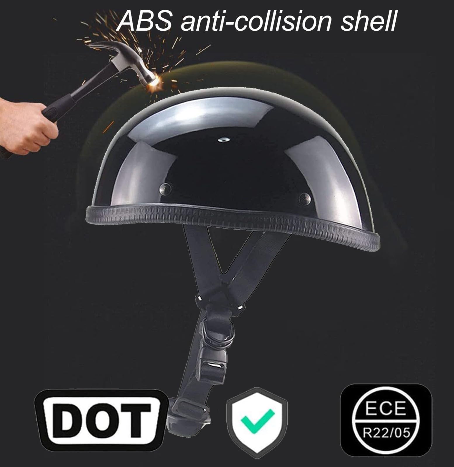 ジャーマンヘルメット　最終値下げ Amazon.co.jp: オートバイハーフヘルメットジャーマンスタイル