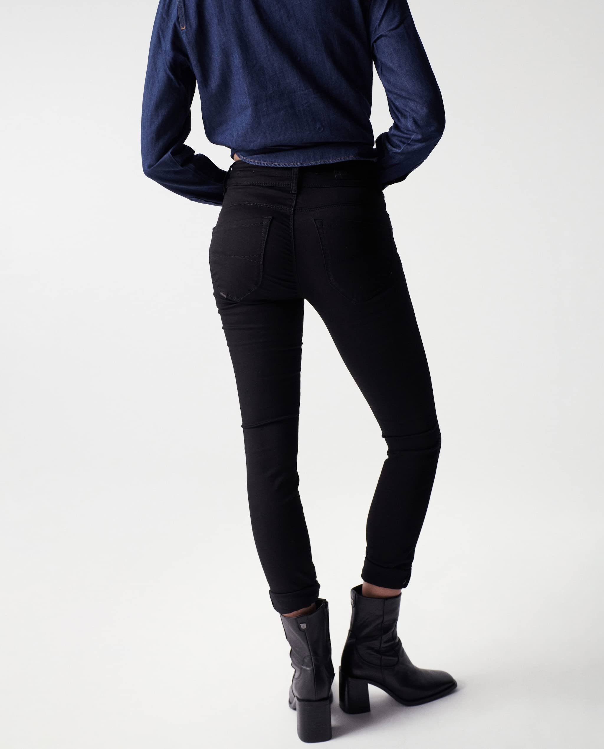 Salsa Secret Skinny True Black - Jeans Mujer