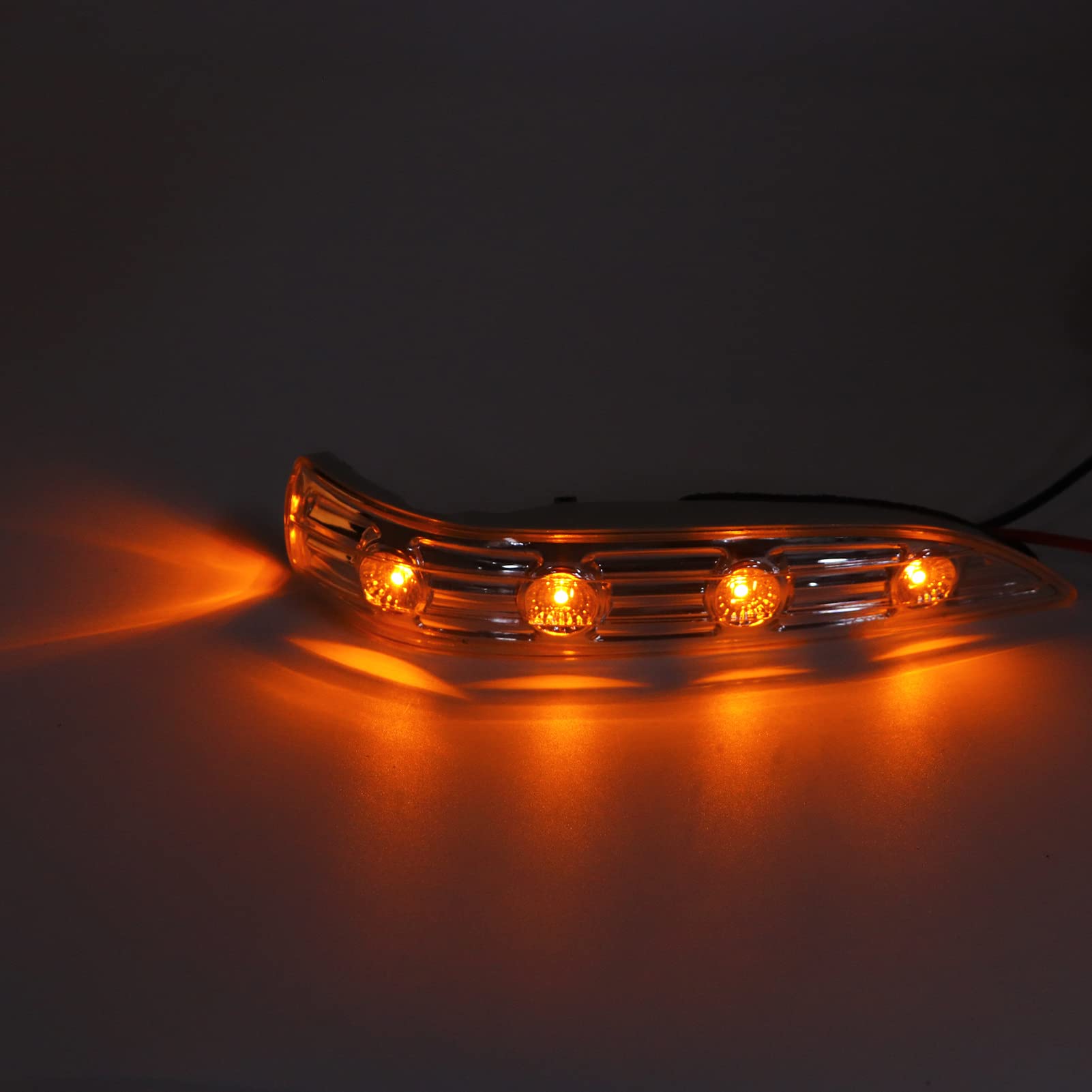 Aramox Luces LED para Espejo Lateral, Luz Indicadora de Señal de para Espejo Retrovisor compatible con Ix35 2010-2015, 1 Par