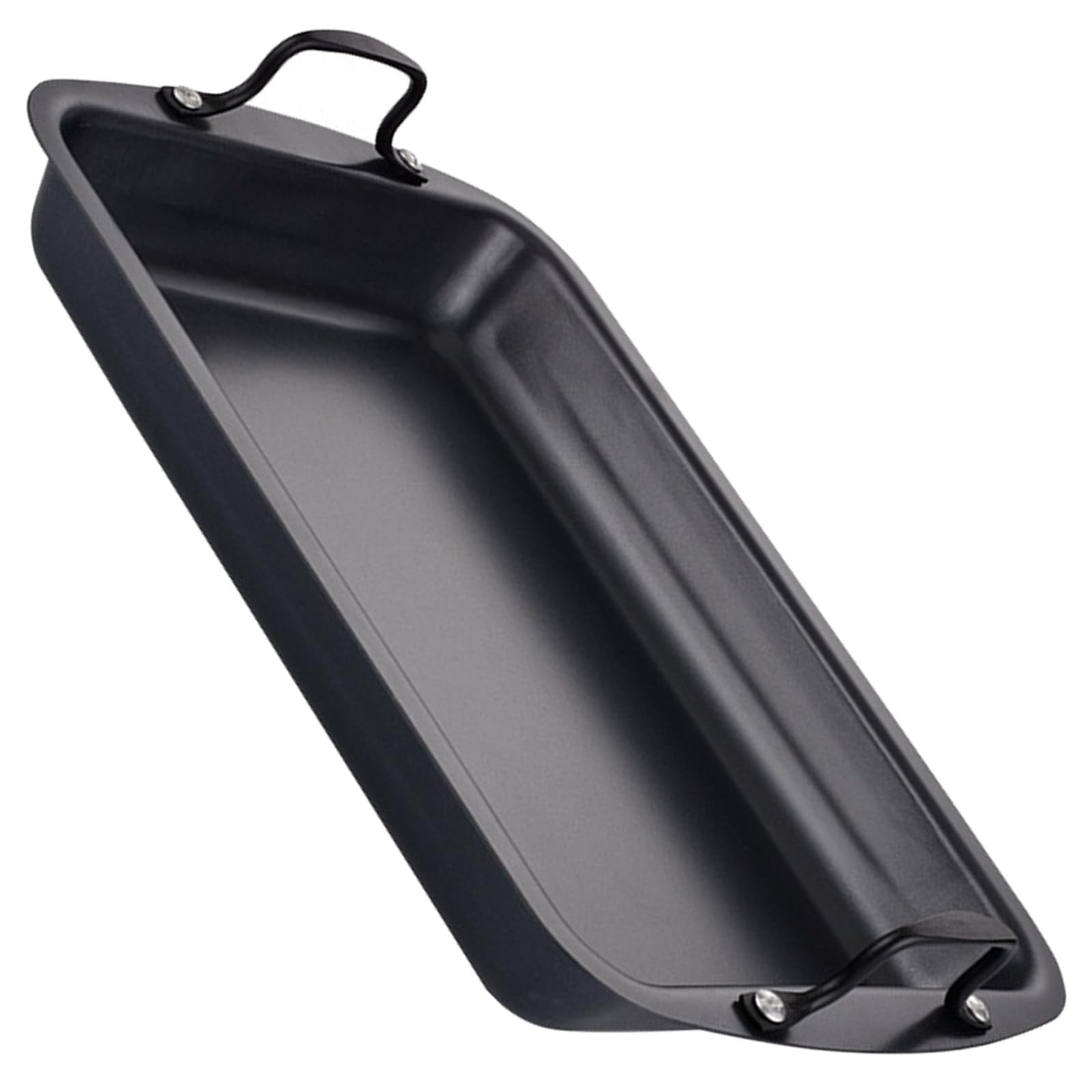 Bandeja para Asar de Acero Inoxidable Recubrimiento Antiadherente, Distribución Uniforme del Calor y Diseño Rectangular para Cocinar Pescados y Carnes