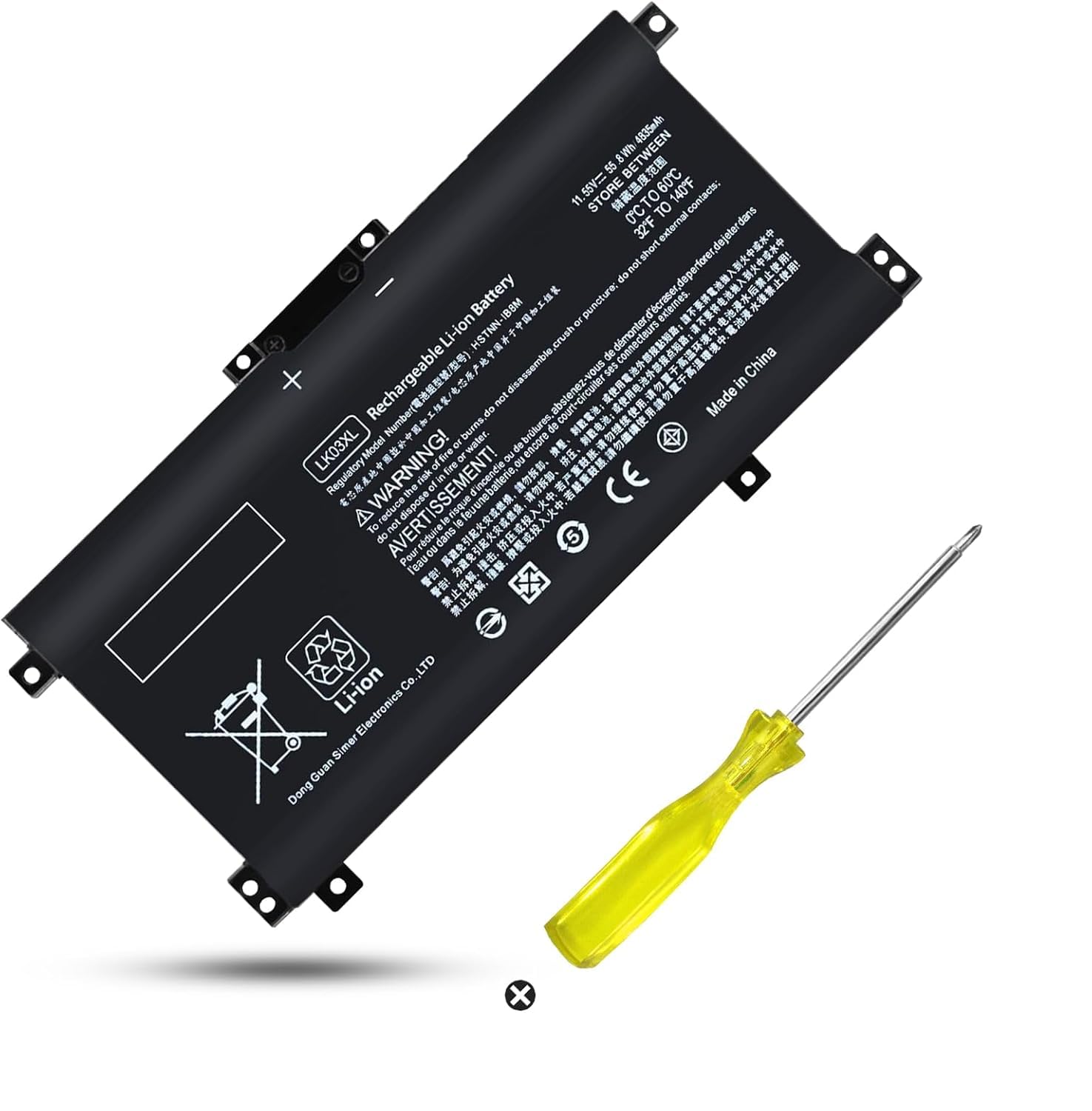 Amazon.com: IEFUU LK03XL Battery Compatible with HP Envy X360