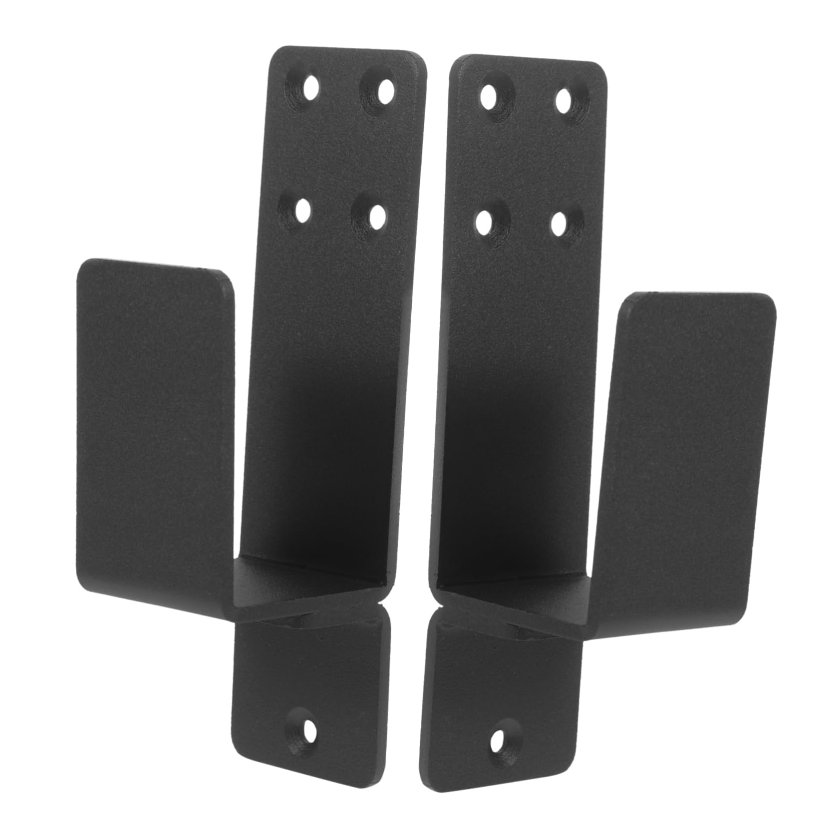 Support pour porte robuste en U NUOBESTY pour barre de sécurité de garage et grange
