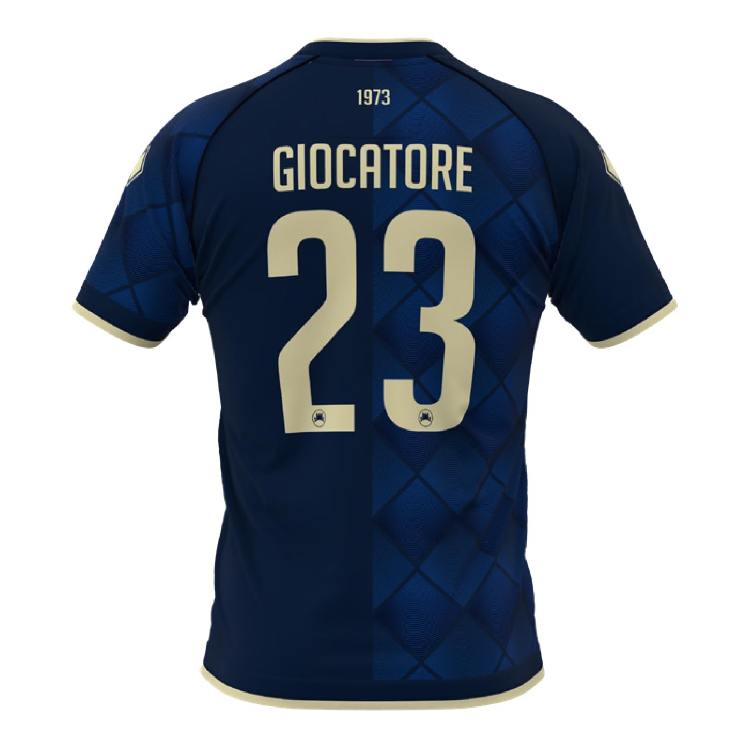 Nuova Maglia Calcio Uomo Third 2025/26, Terza Maglia Calcio Personalizzabile, Ufficiale Errea Uomo per Cittadella Calcio, Color Blu, per Allenamento Calcio, t-Shirt Uomo