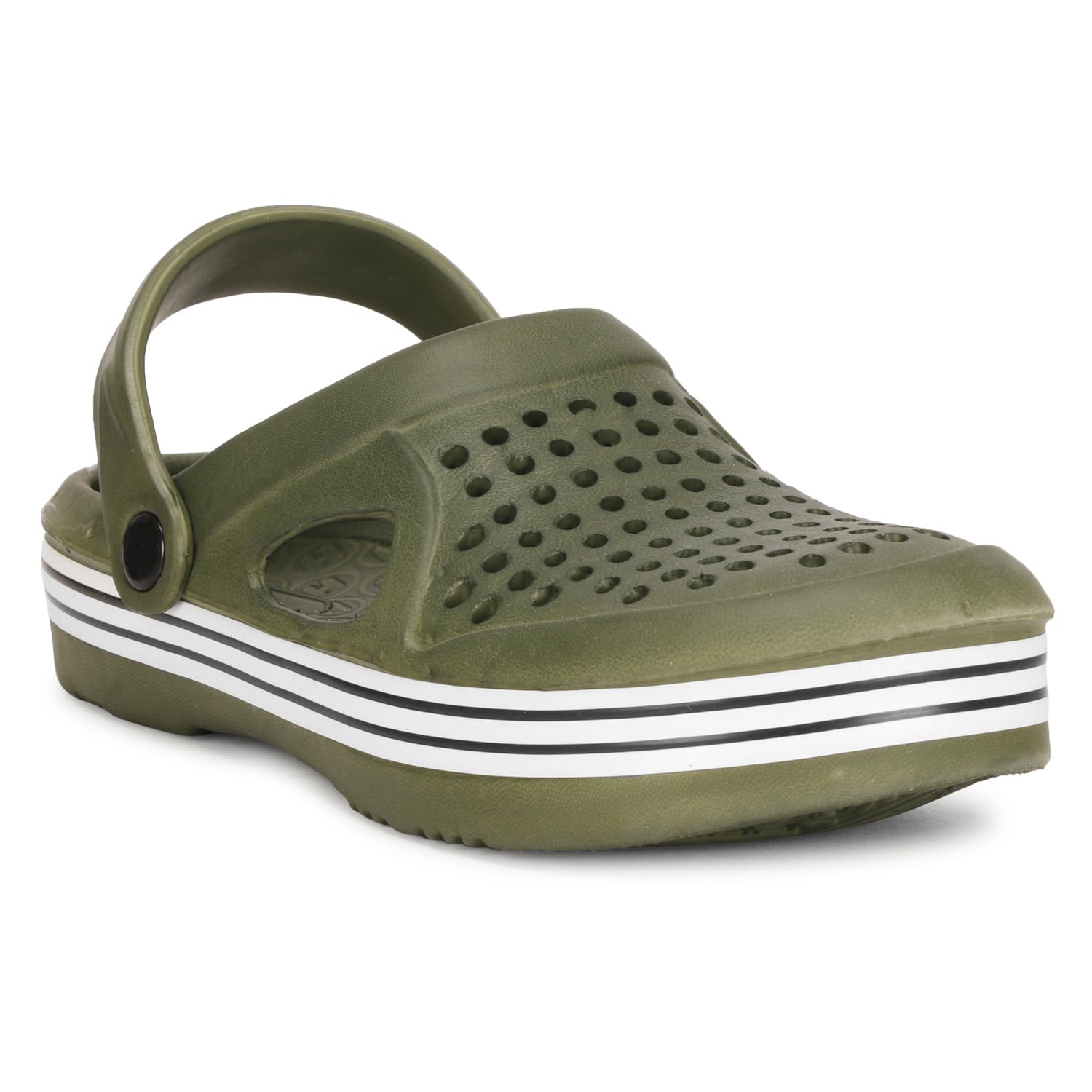 T.H.O.R Men's Clogs | Men's Classic Casual Clogs/Sandals with Adjustable Back Strap for Adult | Comfortable & Light Weight | Waterproof & Everyday Use Mules for Gents/Boys 103