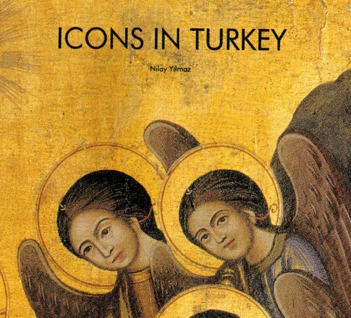 Icons in Turkey poster de voyage illustration turque moderne cadre salon chambre