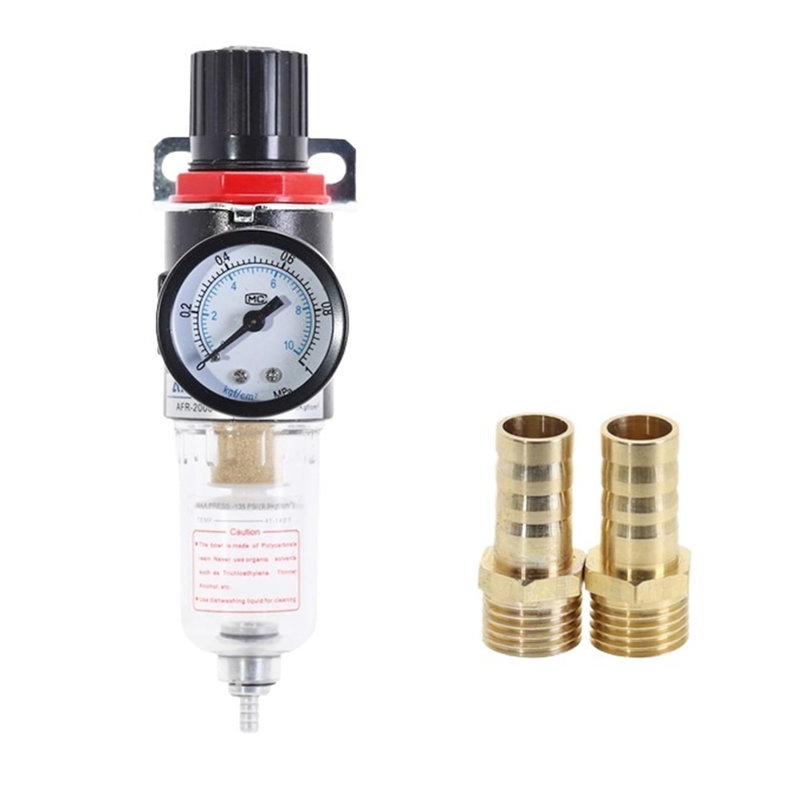 AYNRJKKX AFR2000 Pneumatic Compressor Air Filter Treatment Unit Pressure Regulator(AFR2000 TPC10)