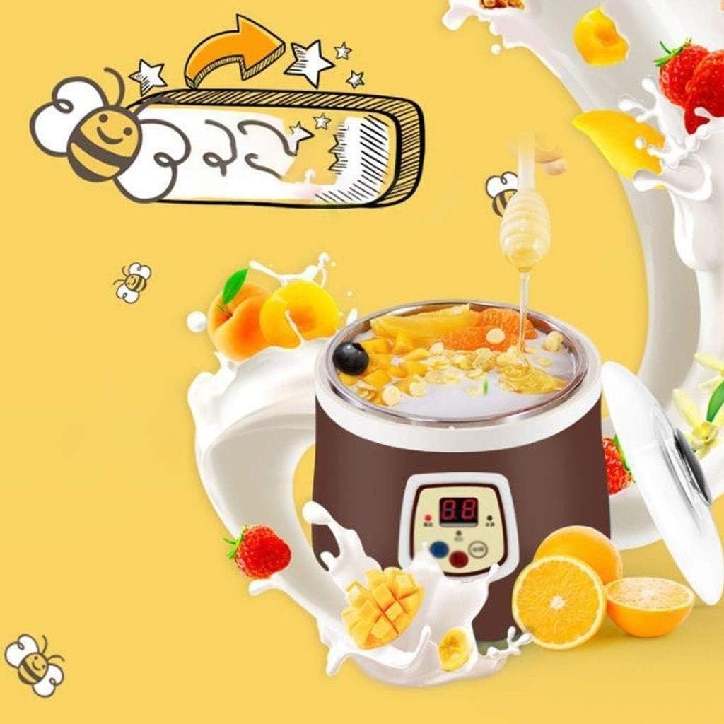 Automatic Yogurt Machine-Electric Automatic Yogurt Maker Mini Portable Yogurt Making Machine Plastic Container Kitchen Appliance