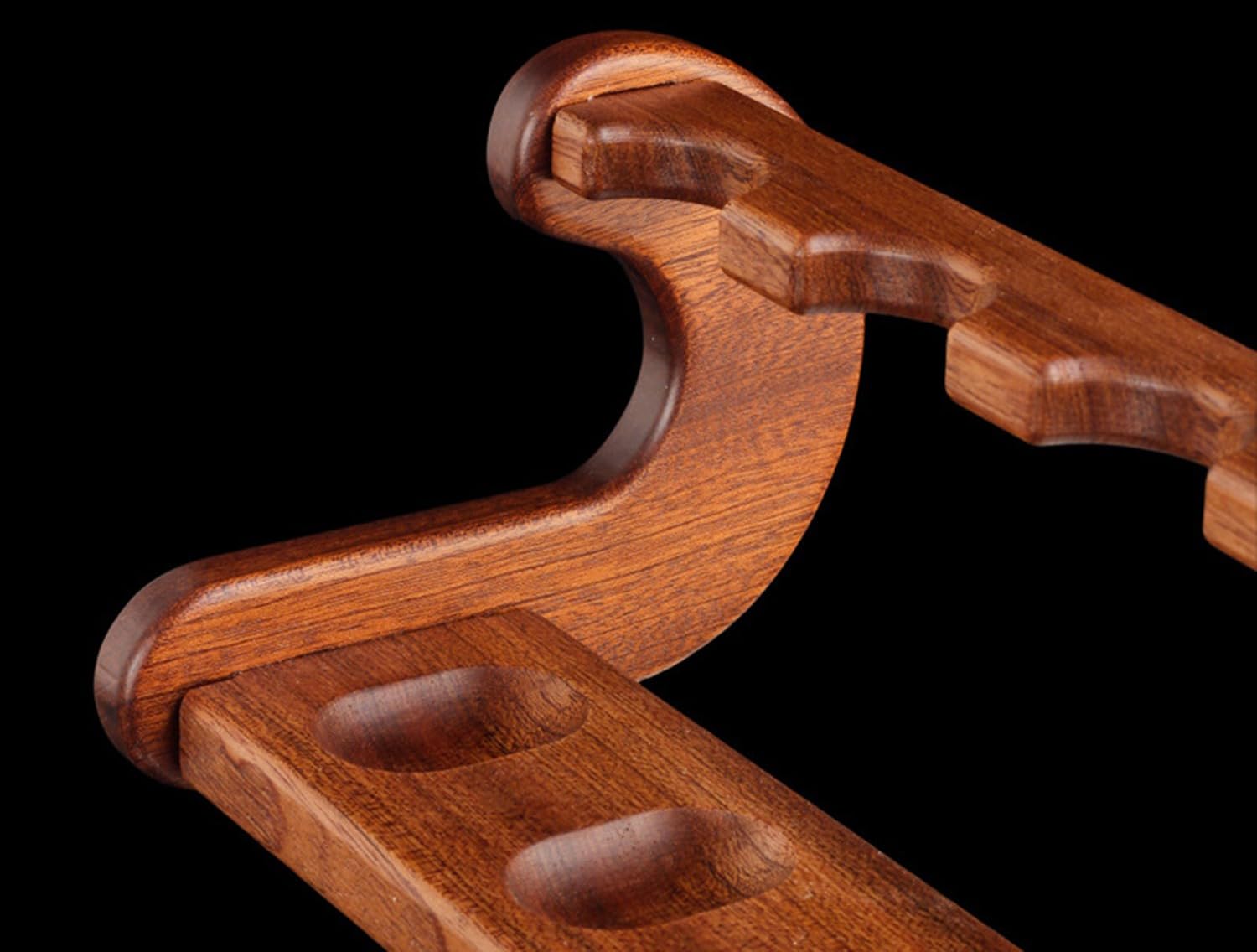Espositore per Pipa in Legno per Tabacco per 8 Pipe per Tabacco, Supporto per Pipa per Tabacco, Portapipa in Legno Universale, Espositore con Venature del Legno Casa E Ufficio