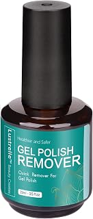 Lustrelle Gel Nail Polish Remover: 2-5 Min Quick Removal, No Foil Soaking, Acetone-Free for Easy At-Home Salon Nails