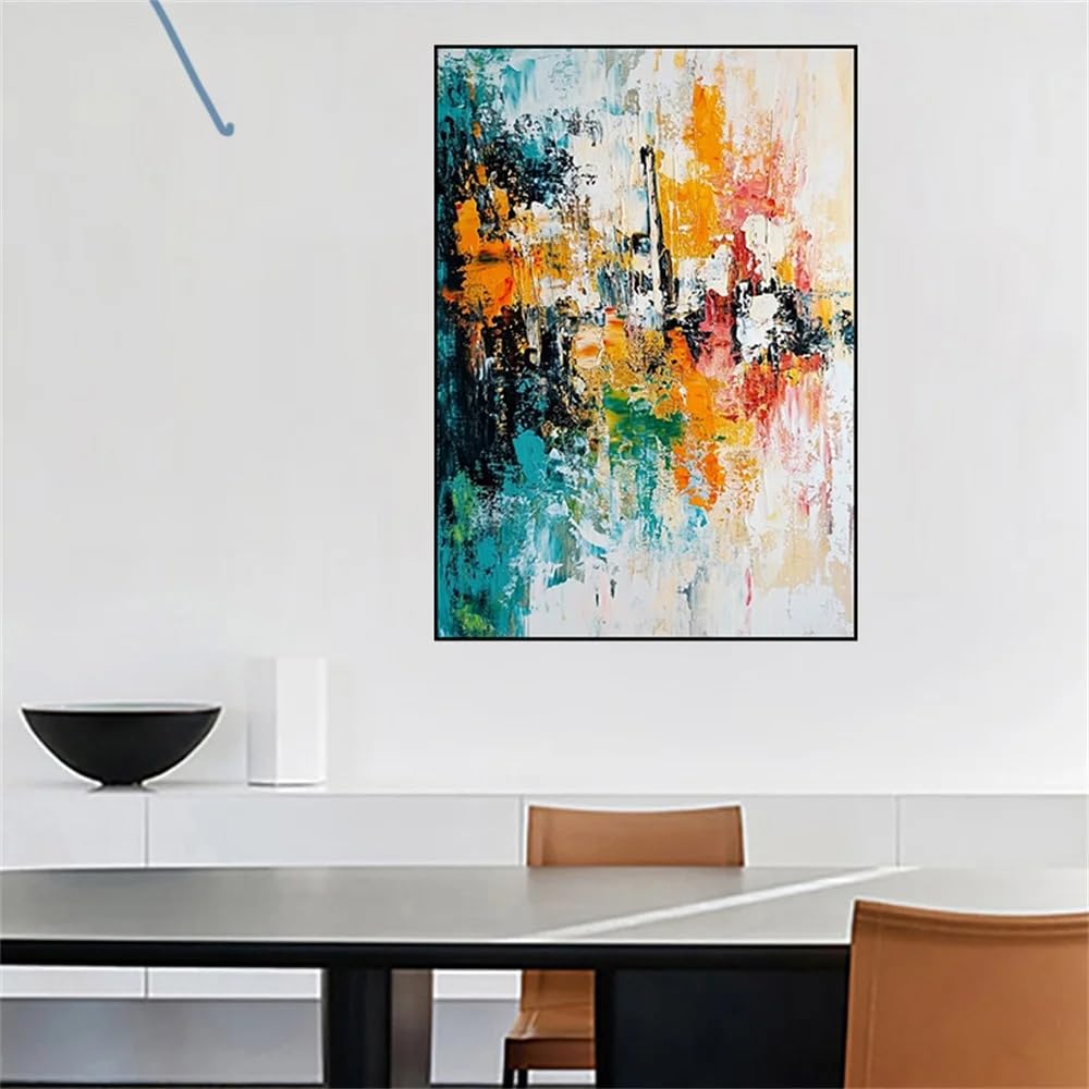 LMYSXAOZ Prints On Canvas Painting Morden Brown Oil Woman Wall Art For Living Room Bedroom Home interior Decoration Pictures(60x90CM/Frameless)