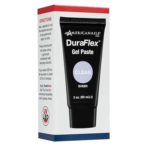 Miniatura 2 de Americanails DuraFlex - Pasta de uñas de poligel para superposición de uñas y extensión de uñas, pasta de uñas de gel de poliéster sin olor,