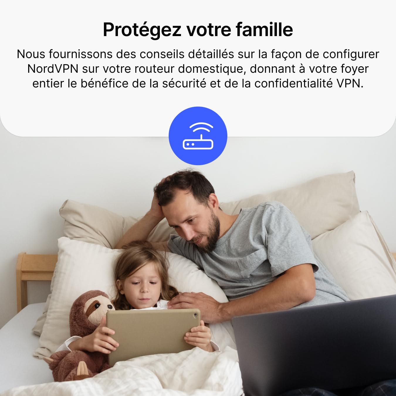 NordVPN Standard, 10 Appareils, 1 Mois, VPN & Cybersécurité, Abonnement Amazon