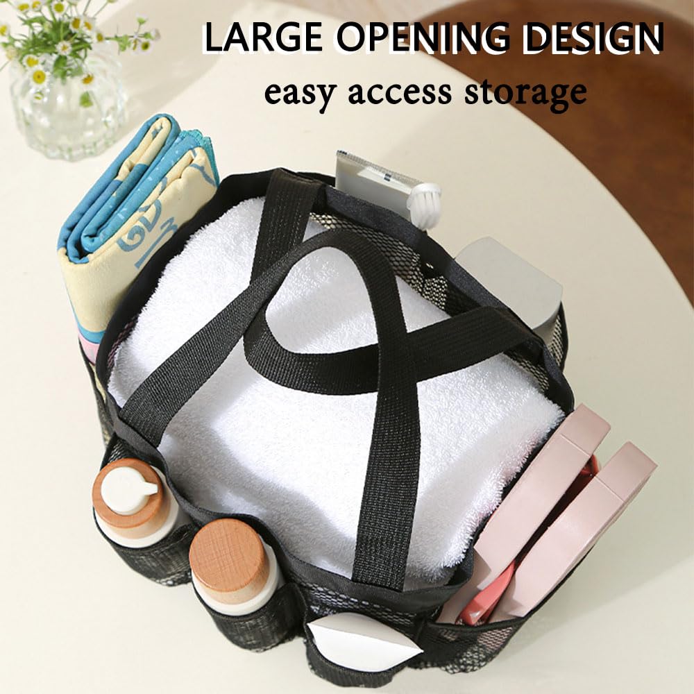Sac Douche En Maille Nylon – Suspendre, Séchage Rapide, Anti-sable, Pour Plage, Gym, Camping