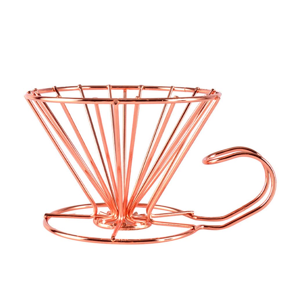 Buxuaaaa Non-Pressurized Stainless Steel, Metal Portafilter Container Hand Brewed Coffee Necessary Tool Coffee Basket