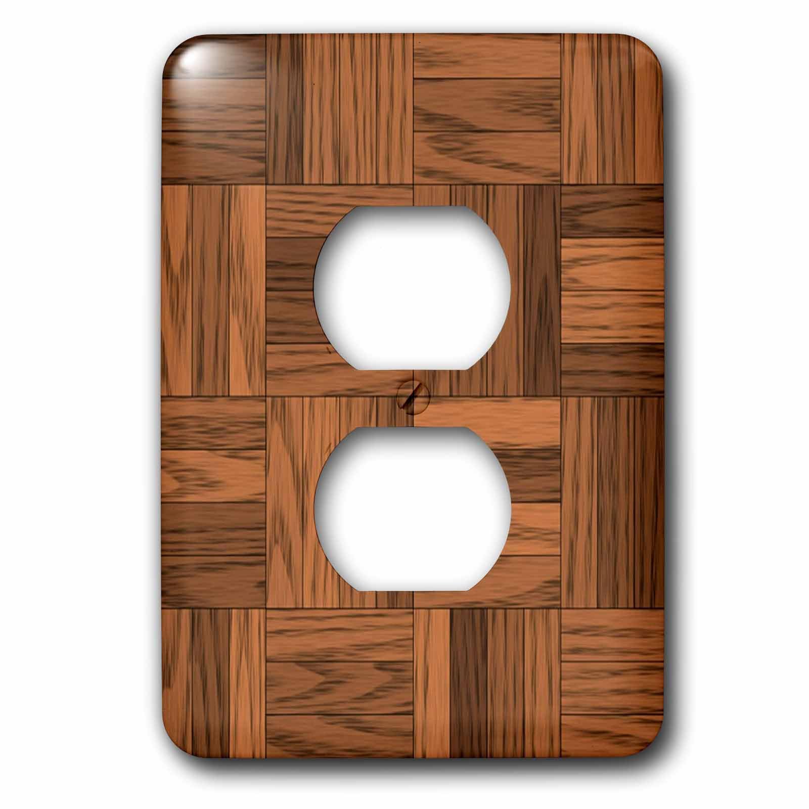 Coque 2 plug outlet Parkay Sol plaque de finition pour prise double électrique