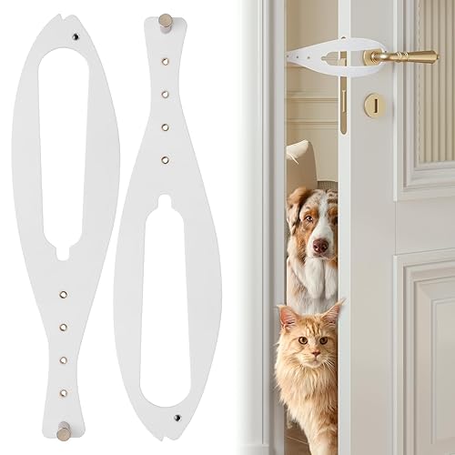 Cat Door Latch, 2 Pcs Cat Door Stopper Pet Door
