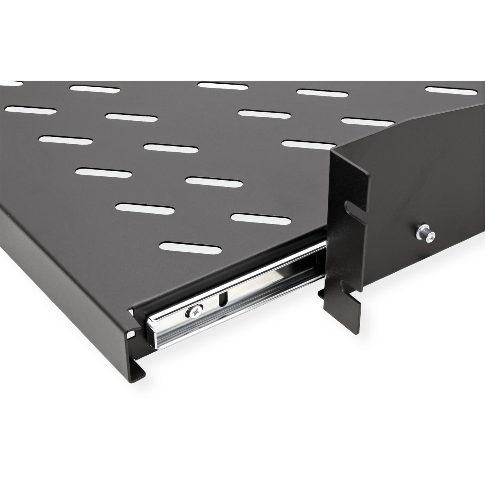 VALUE Tablette 19" coulissante, 2 U, 404 x 350 mm, Charge admissible 30 kg