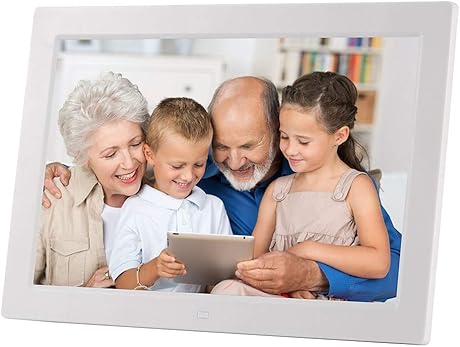 CELINEZL Digitaler Fotorahmen 13-Zoll-LED-Bilderrahmen mit
Fernbedienung MP3 MP4 Movie-Player USBSD-Karten-Eingang eingebauter
Stereo-Lautsprecher Silber : Digitale Bilderrahmen CELINEZL Digitaler Fotorahmen 13-Zoll-LED-Bilderrahmen mit
Fernbedienung MP3 MP4 Movie-Player USBSD-Karten-Eingang eingebauter
Stereo-Lautsprecher Silber : Digitale Bilderrahmen