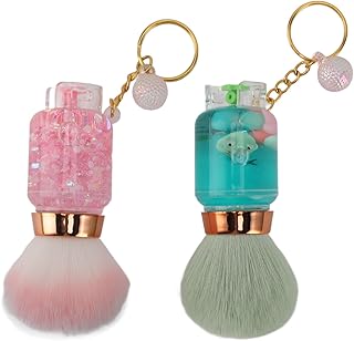 Juego de 2 brochas de maquillaje para rubor y...