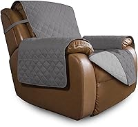 Vista 167 de Easy-Going Funda de Sofá Reclinable Reversible Funda de Sofá Resistente al Agua Funda de Sillón Protector de Muebles con Correas Elásticas